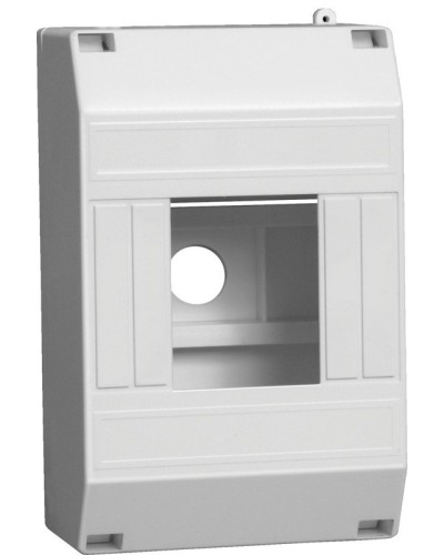Корпус пластиковый КМПн 1/4 IP20 белый (MKP31-N-04-30-135). Щиток модульный без дверцы, настенный. IEK в Костроме