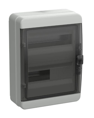 Корпус пластиковый КМПн-24 IP65 TEKFOR (TF5-KP72-N-24-65-K03-K02). Корпус модульный пластиковый черная прозрачная дверь. IEK в Костроме