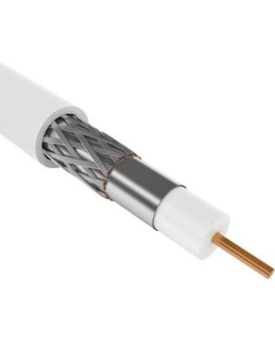 GENERICA RG6 медный 75Ом FPE PVC белый (CC3-R6F1-111-100-G). Кабель коаксиальный медный. IEK в Костроме
