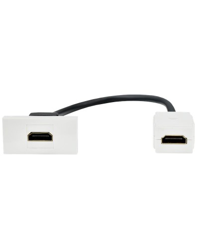 Розетка HDMI M/M PRIMER РКМ-10-00-П белый IEK (PR-KK40D-RH-0-1-K01). Розетка HDMI. IEK в Костроме