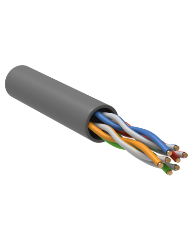 GENERICA U/UTP кат.5E 24AWG 4 пары LSZH серый (BC1-C5E04-121-305-R-G). Кабель «витая пара» (LAN) для структурированных систем связи. IEK в Костроме
