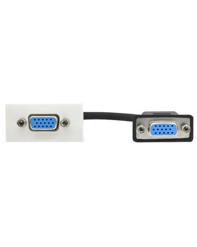 Розетка VGA M/M PRIMER РКМ-20-20-П белый IEK (PR-KK40D-RV-0-2-K01). Розетка. IEK в Костроме