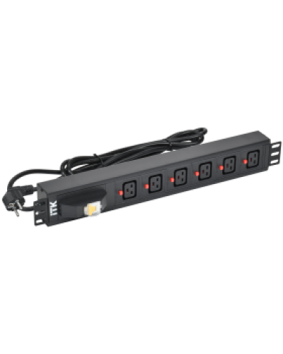 PH21-06C19-11. Блок розеток 19”. ITK в Костроме
