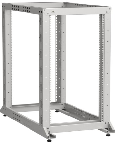LF35-24U61-2GM. Стойка 2-рамная 24U 600х600-1000мм серая. ITK в Костроме