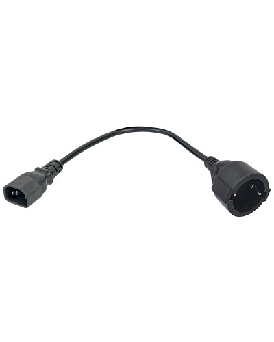 PC-C14D-10CM. Адаптер C14-Schuko. ITK в Костроме