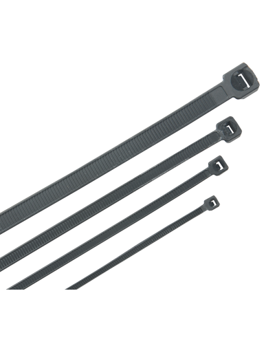 HKB-W48-L200 (100 шт). Хомут кабельный ХКн 4,8х200мм нейлон черный. ITK в Костроме