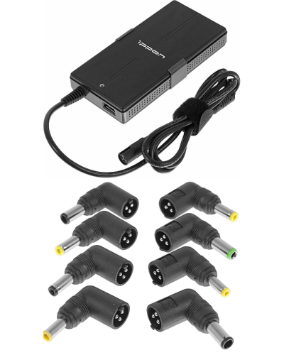 Блок питания Ippon S65U автоматический 65W 15V-19.5V 11-connectors 3.5A 1xUSB 2.1A, LED индикатор (651781). Блок питания. Ippon в Костроме