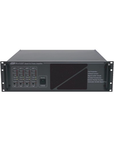 PA-412DP. Усилитель мощности 4-х канальный 4х120 Вт, 100 В. JDM в Костроме