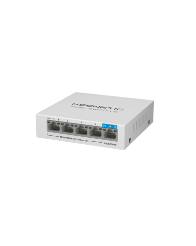 Keenetic KN-4610 (L2) 5х1Гбит/с 4PoE+ 60W. Коммутатор с PoE. KEENETIC в Костроме