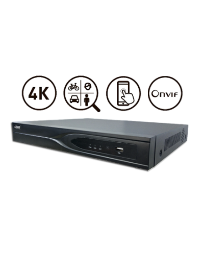KN-CORE36/2-4K-AI. Видеорегистратор IP 36-канальный. KENO в Костроме
