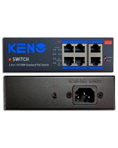 KN-SW402POE+. Коммутатор с питанием по PoE. KENO в Костроме