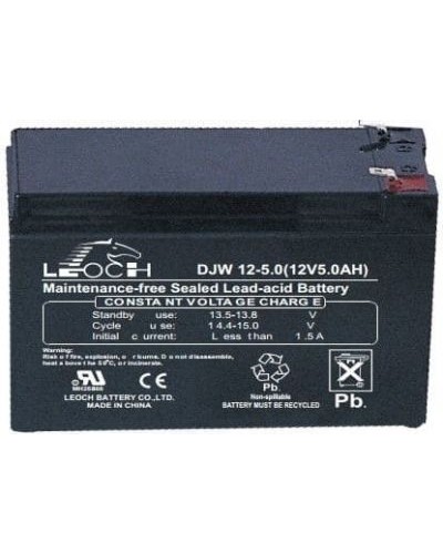 LEOCH DJW 12-5,0. Аккумулятор герметичный свинцово-кислотный. LEOCH в Костроме