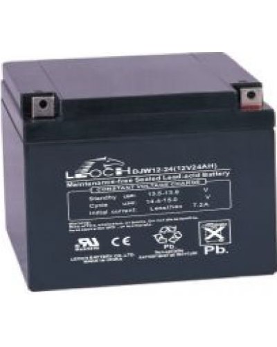 LEOCH DJW 12-24. Аккумулятор герметичный свинцово-кислотный. LEOCH в Костроме
