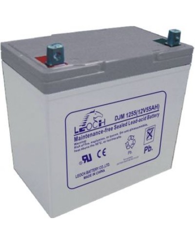 LEOCH DJM 1255. Аккумулятор герметичный свинцово-кислотный. LEOCH в Костроме