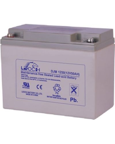 LEOCH DJM 1250. Аккумулятор герметичный свинцово-кислотный. LEOCH в Костроме