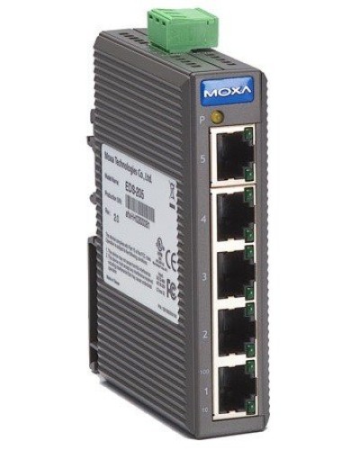 EDS-205. Неуправляемый коммутатор на DIN-рейку. MOXA в Костроме