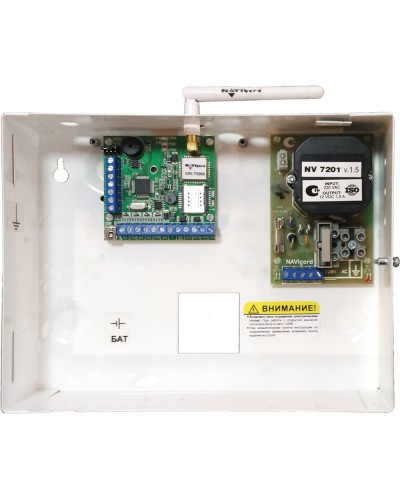 NV 1010c. Устройство оконечное объектовое приемно-контрольное c GSM коммуникатором. NAVIgard в Костроме