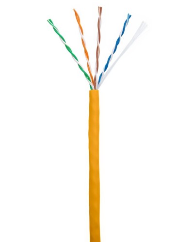 U/UTP 4pair, Cat5e, In, LSZH (EC-UU004-5E-LSZH-OR). Кабель «витая пара» (LAN) для структурированных систем связи. NETLAN в Костроме