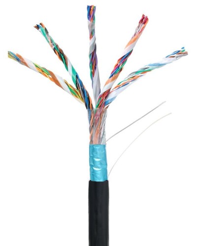 F/UTP 25pair, Cat5, Out, PE (EC-UF025-5-PE-BK-3). Кабель «витая пара» (LAN) для структурированных систем связи. NETLAN в Костроме