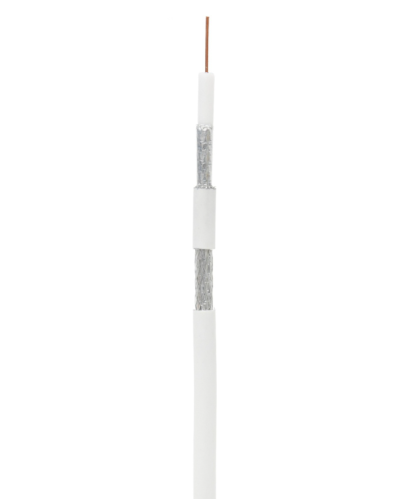RG-11 CCS, In, PVC (EC-C2-21123A-WT-3). Кабель коаксиальный омедненный. NETLAN в Костроме