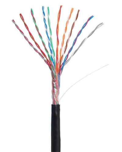 U/UTP 10pair, Cat5, Out, PE (EC-UU010-5-PE-BK-3). Кабель «витая пара» (LAN) для структурированных систем связи. NETLAN в Костроме
