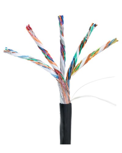 U/UTP 25pair, Cat5, Out, PE (EC-UU025-5-PE-BK-3). Кабель «витая пара» (LAN) для структурированных систем связи. NETLAN в Костроме
