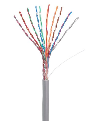U/UTP 10pair, Cat5, In, PVC (EC-UU010-5-PVC-GY-3). Кабель «витая пара» (LAN) для структурированных систем связи. NETLAN в Костроме
