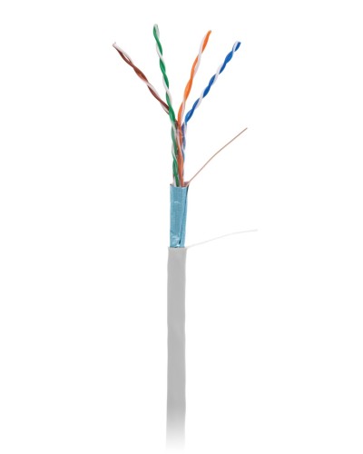 F/UTP 4pair, Cat5e, In, PVC (EC-UF004-5E-PVC-GY). Кабель «витая пара» (LAN) для структурированных систем связи. NETLAN в Костроме