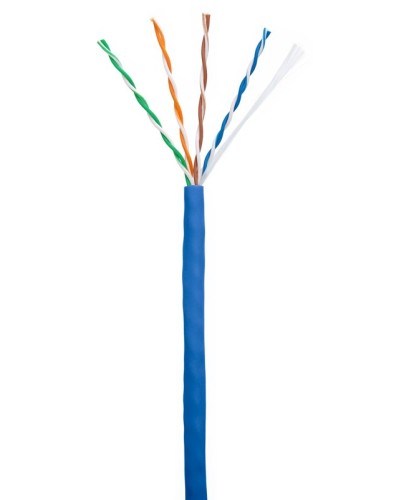 U/UTP 4pair, Cat5e, In, PVC (EC-UU004-5E-PVC-BL). Кабель «витая пара» (LAN) для структурированных систем связи. NETLAN в Костроме