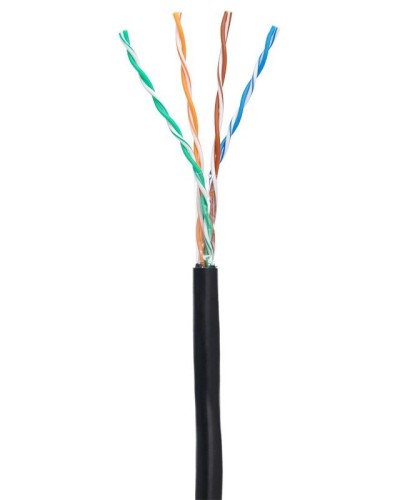 U/UTP 4pair, Cat5е, Out, PE (EC-UU004-5E-PE-BK). Кабель «витая пара» (LAN) для структурированных систем связи. NETLAN в Костроме