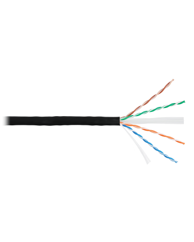 U/UTP 4pair, Cat6a, Solid, In/Out, нг(А)-HF (NMC 4155C-BK). Кабель «витая пара» (LAN) для структурированных систем связи. NIKOMAX в Костроме