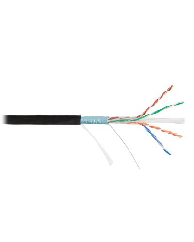 F/UTP 4pair, Cat6, Solid, Out, PVC (NMC 4240B-BK). Кабель «витая пара» (LAN) для структурированных систем связи. NIKOMAX в Костроме