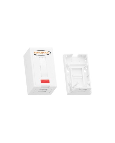 NMC-MB1P-ST-WT. Корпус настенной розетки. NIKOMAX в Костроме