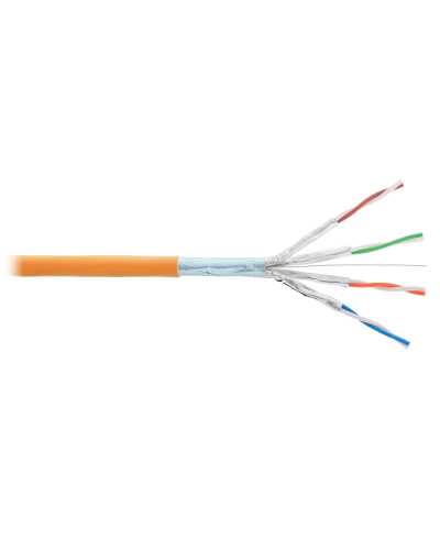 F/FTP 4pair, Cat6a, Solid, In, нг(А)-HF (NMC 4355C-OR). Кабель «витая пара» (LAN) для структурированных систем связи. NIKOMAX в Костроме