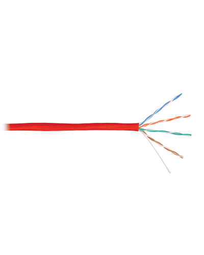 U/UTP 4pair, Cat5e, Solid, In, нг(А)-HF (NMC 4100C-RD). Кабель «витая пара» (LAN) для структурированных систем связи. NIKOMAX в Костроме