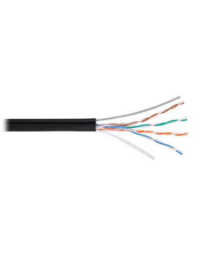 U/UTP 4pair, Cat5e, Solid, Out, SW, PVC (NMC 4805B-BK). Кабель «витая пара» (LAN) для структурированных систем связи. NIKOMAX в Костроме