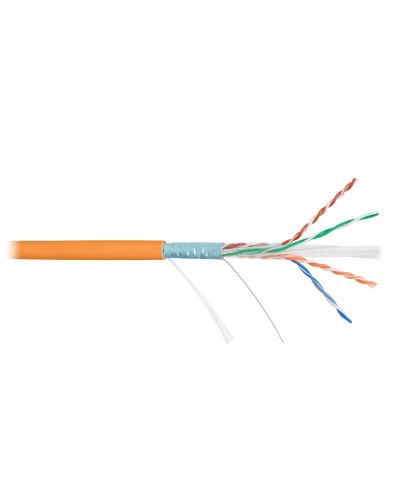 F/UTP 4pair, Cat6, Solid, In/Out, нг(А)-HF (NMC 9240C-OR). Кабель «витая пара» (LAN) для структурированных систем связи. NIKOMAX в Костроме