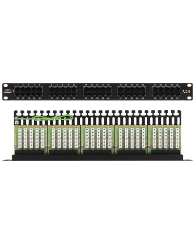 NMC-RP50UC3-1U-BK. Патч-панель 19. NIKOMAX в Костроме