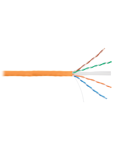 U/UTP 4pair, Cat6a, Solid, In, нг(А)-HF (NMC 9155C-OR). Кабель «витая пара» (LAN) для структурированных систем связи. NIKOMAX в Костроме
