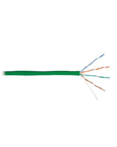 U/UTP 4pair, Cat5e, Solid, In, нг(А)-HF (NMC 9100C-GN). Кабель «витая пара» (LAN) для структурированных систем связи. NIKOMAX в Костроме