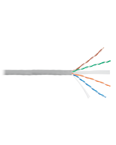 U/UTP 4pair, Cat6, Solid, In, PVC (NMC 2140A-GY). Кабель «витая пара» (LAN) для структурированных систем связи. NIKOMAX в Костроме