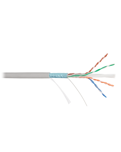 F/UTP 4pair, Cat6, Solid, In, нг(А)-HF (NMC 4240C-GY). Кабель «витая пара» (LAN) для структурированных систем связи. NIKOMAX в Костроме