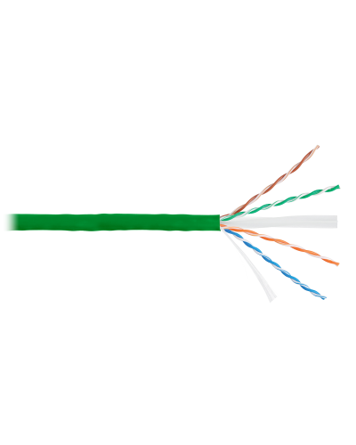 U/UTP 4pair, Cat6, Solid, In, нг(А)-HF (NMC 4140C-GN). Кабель «витая пара» (LAN) для структурированных систем связи. NIKOMAX в Костроме