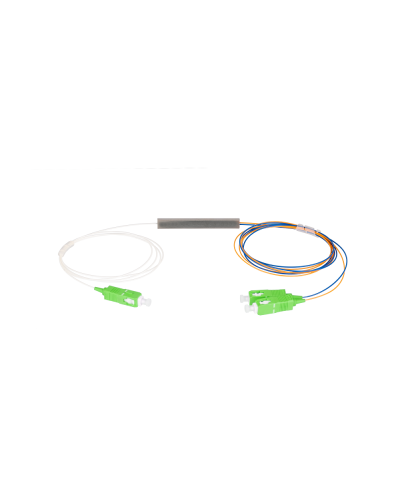NMF-SPP1X2A1-SCA-M. Сплиттер планарный 1x2, 9/125мкм, SC/APC, 0.9 мм. NIKOMAX в Костроме