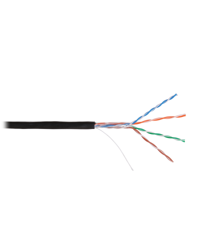 U/UTP 4pair, Cat5e, Solid, Out, PVC (NMC 9100B-BK). Кабель «витая пара» (LAN) для структурированных систем связи. NIKOMAX в Костроме