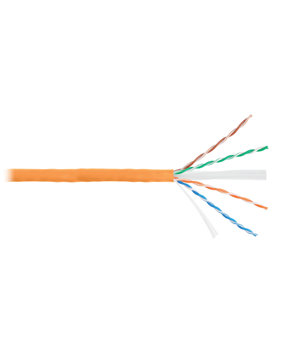 U/UTP 4pair, Cat6, Solid, In, нг(А)-HF (NMC 2140C-OR). Кабель «витая пара» (LAN) для структурированных систем связи. NIKOMAX в Костроме