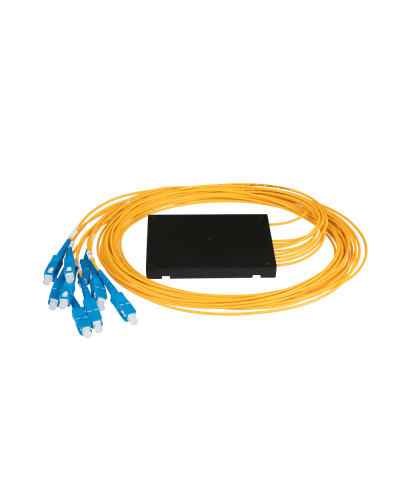 NMF-SPP1X8A1-SCU-B. Сплиттер планарный 1x8, 9/125мкм, SC/UPC, 2 мм. NIKOMAX в Костроме