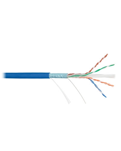 F/UTP 4pair, Cat6, Solid, In, нг(А)-HF (NMC 4240C-BL). Кабель «витая пара» (LAN) для структурированных систем связи. NIKOMAX в Костроме