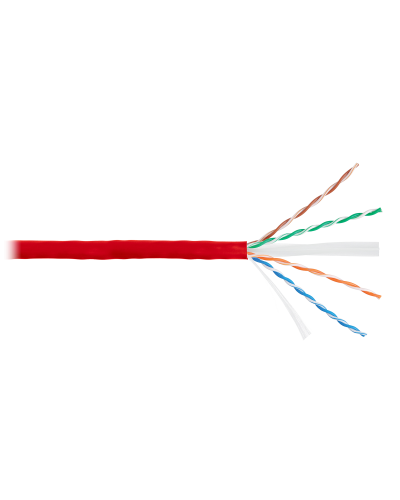 U/UTP 4pair, Cat6, Solid, In, нг(А)-HF (NMC 4140C-RD). Кабель «витая пара» (LAN) для структурированных систем связи. NIKOMAX в Костроме
