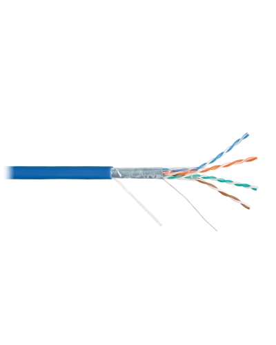 F/UTP 4pair, Cat5e, Solid, In, нг(А)-HF (NMC 9200C-BL). Кабель «витая пара» (LAN) для структурированных систем связи. NIKOMAX в Костроме